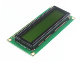 LED display 16×2 žlté podsvietenie + spájkovaný I2C modul
