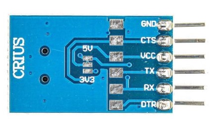 Prevodník FT232RL s Mini USB 5V3.3V kompaktný2